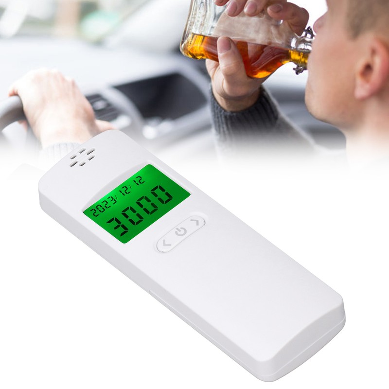 Alcohol Tester ABS High Accuracy MEMS Semiconductor Portable Breath Tester