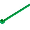 GTSE Green Cable Ties, 200mm x 2.5mm, Pack of 100,