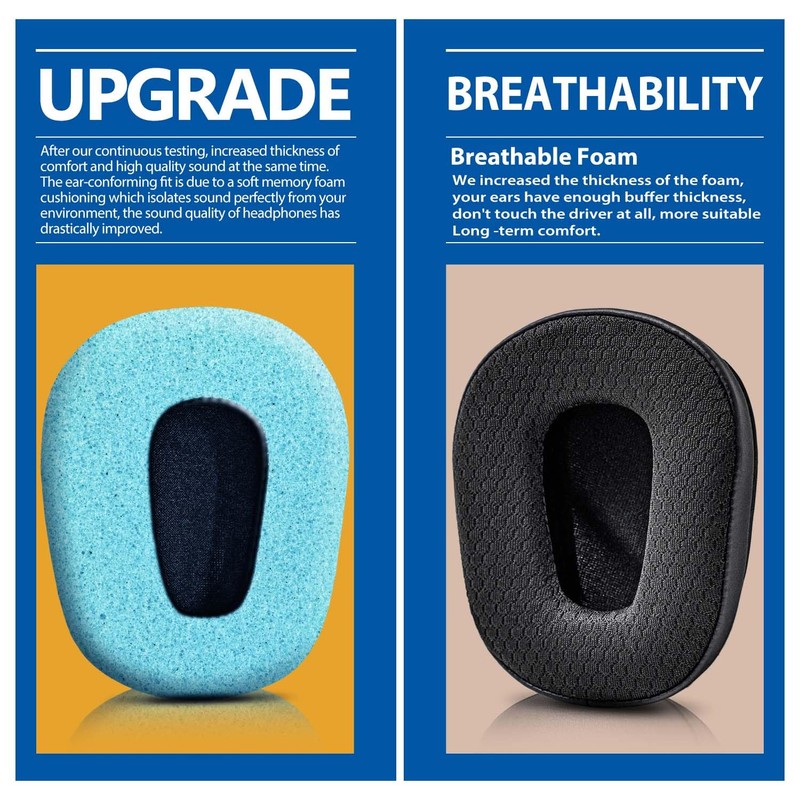 B450-XT B550-XT Kit Replacement Ear Pads Cushion Compatible with B450-XT