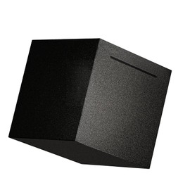 Adult Piggy Bank, Stainless Steel Piggy BankMetal Saving Box, Piggy Bank for Adults Must Break to Open (Black, 4.7 inches)