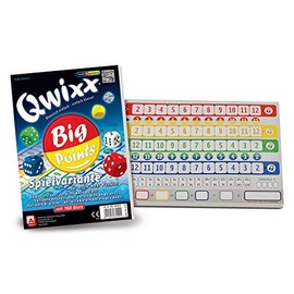 NSV - 4039 - QWIXX - Big Points - additional blocs (set of 2) - dice game