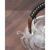 ZENATION Japanese Style 950ml Glass Teapot with Removable Infuser, Stovetop