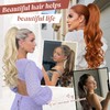 LONAI Claw Clip Ponytail Extension for Women 24 Inch Curly