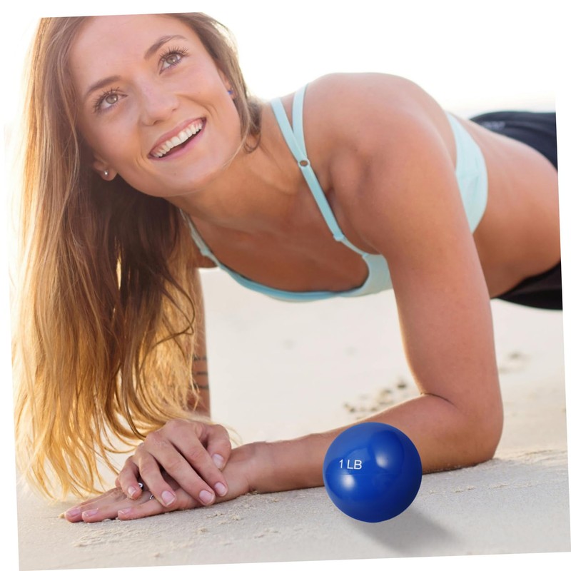 iplusmile Weighted Sand Ball for Softball Practice Training Ball for
