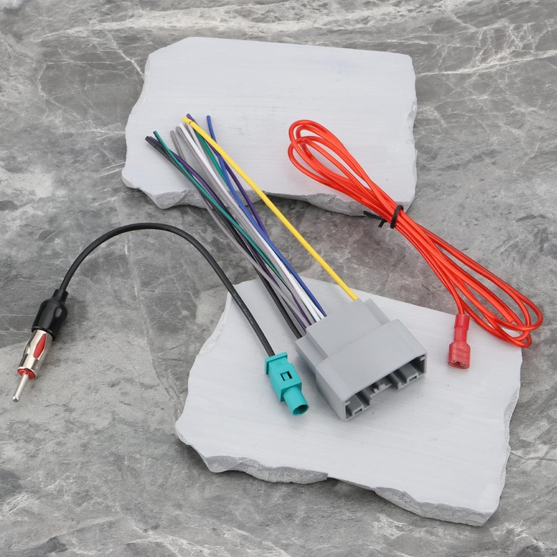 OTOTEC 1 Satz Stereo-Kabelbaum mit Antennenadapter kompatibel mit Dodge 2007-2016