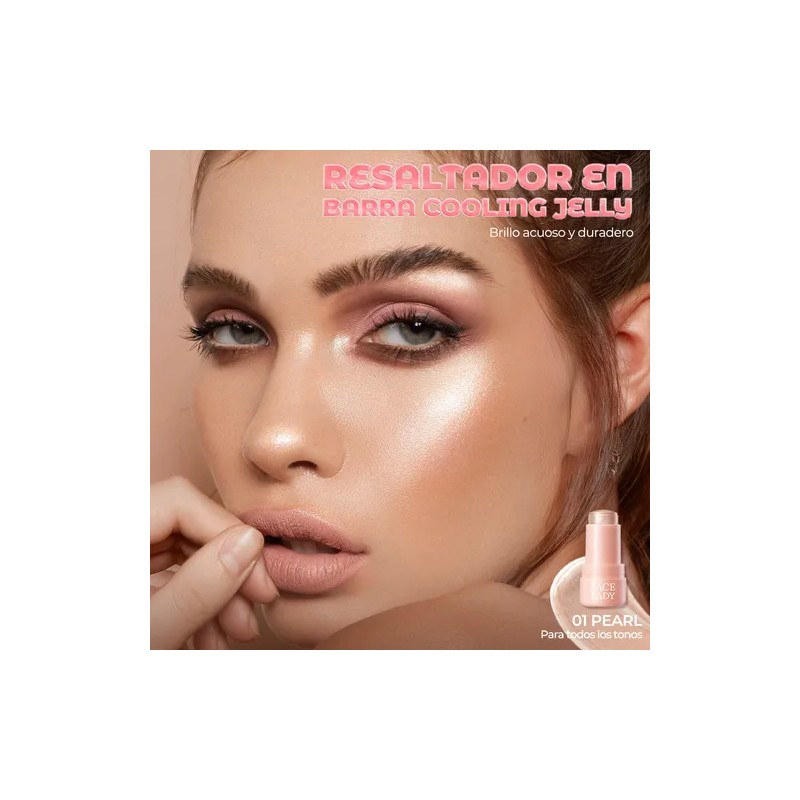 Sace Lady Hadas Iluminador Maquillaje Glitter Gelatina Pasta