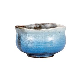 Nakamaru K8-788 Matcha Bowl, Silver Color