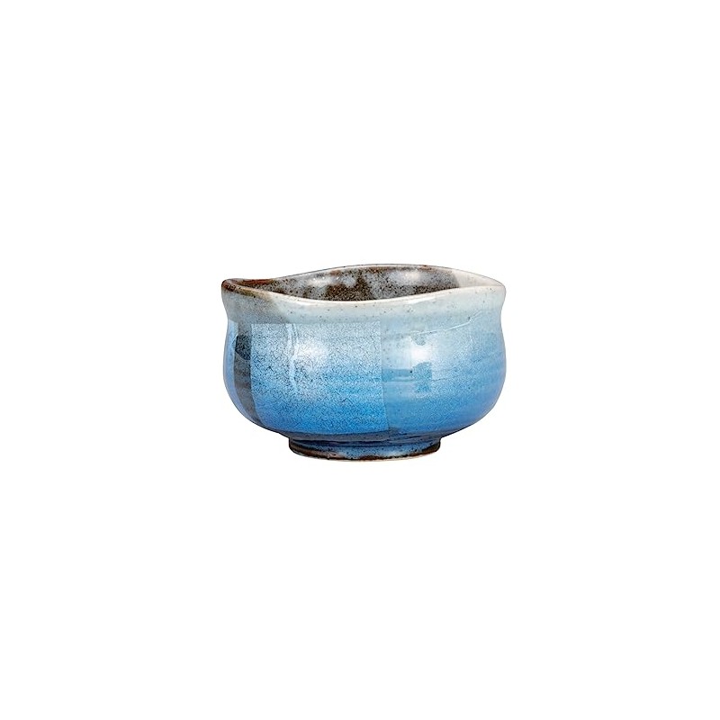 Nakamaru K8-788 Matcha Bowl, Silver Color