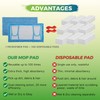 Reusable Mop Pad for Swiffer Sweeper Mop, 12.5'' Microfiber Mop