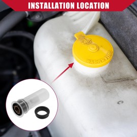 X AUTOHAUX No.289111E400 Wiper Washer Windshield Fluid Level Sensor for Nissan Altima 1993-2020 / Inner/Durable Plastic Alloy / 1 Pcs Black