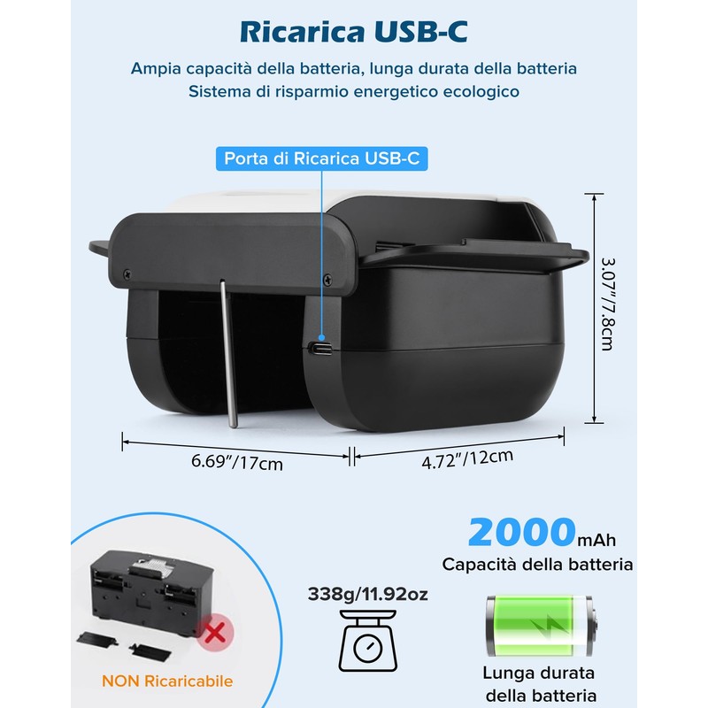 OUFUYU Mischia Carte Automatico, Mescolatore Carte da Gioco Elettrico per
