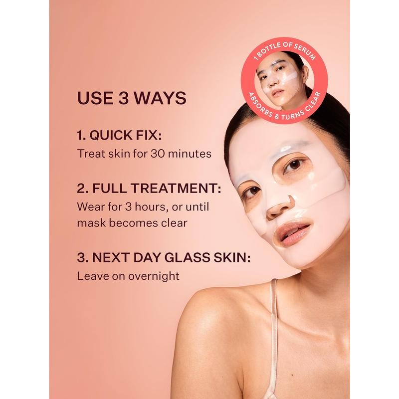 Glass Skin Ginseng Collagen Mask (Individual)