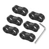 A ABSOPRO Car Hose Separator Clamp Adapter with Wrench AN10