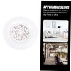 Gadpiparty Round Air Vent Grille Cover Soffit Outlet Vent Accessory