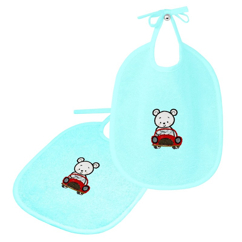 Lashuma Baby Bibs Set of 2 in Size 25 x