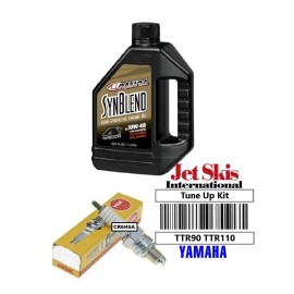 JSI Maxima Oil Kit Maxima Oil Change Filter Spark Plug Tune Up Yamaha TTR90 TTR90E TTR110E