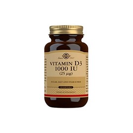Solgar Vitamin D3 1000 IU (25 µg) - 250 Softgels
