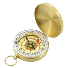 ZORTVUL Outdoor Compass, Waterproof Compass, Hiking Compass, Portable with Luminous Numbers for Camping, Hiking, Hunting and Outdoor Activities