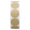 Hybsk 1 inch Round Color Coding Dot Labels Kraft 1000