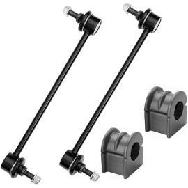 Suspension Dudes 4 PC Front Sway Bar Link Kit + Bushing Kit Fits Mustang '05-12 V8 Models