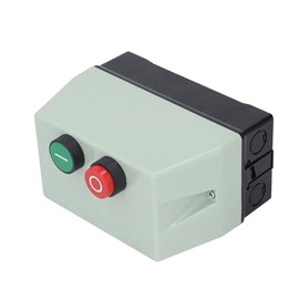 Magnetic Switch Electric Motor Starter IP55 Waterproof Magnetic Electric Motor Starter Single Phase 220-230V Three Phase 380-400V Engine Start Control Switch for Industry