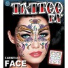 Tinsley Transfers Carnivale Face Temporary Tattoo FX Face Kit