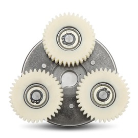 E Bike Motor Gear Clutch Kit, 36T Planetary Nylon Gears Electric Bicycle Accessories for Bafang Electric Bicycle 500W 750W, Replacement for Bafang Motor Metal Solid Gear