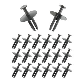 UBOG 20PCS Fender Flare Clips,Wheel Arch Trim Clips,Car Accessories Car Clips,Bumper Cover Fender Liner Retainer Clip,Bumper Trim Clip Wheelhouse Liner Clip Door Sill Rivet,Replace #51118174185