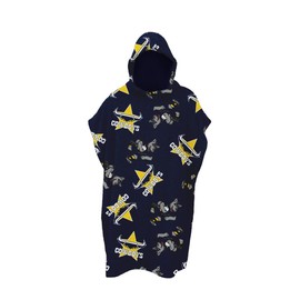 North Queensland Cowboys NRL Rugby League Kids Youth Hooded Beach Towel