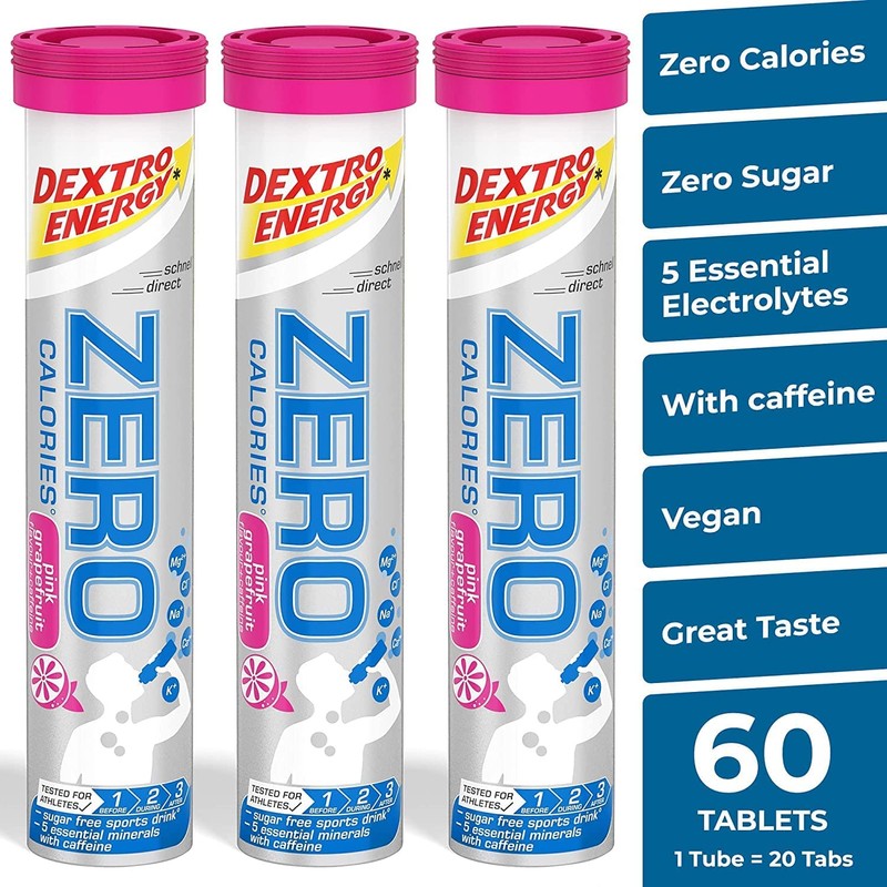 Dextro Energy Zero Calories Pink Grapefruit