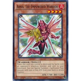 Yu-Gi-Oh! - Arnis the Empowered Warrior (YS14-EN013) - Super Starter - Space-Time Showdown - 1st Edition - Common