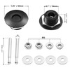STETION Quick Release Latch License Plate Lock Clip 1.25" Diameter