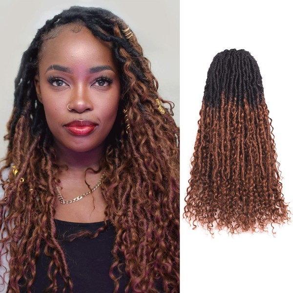 Toyotress Boho Human Hair Locs - 18 Inch 8 Packs