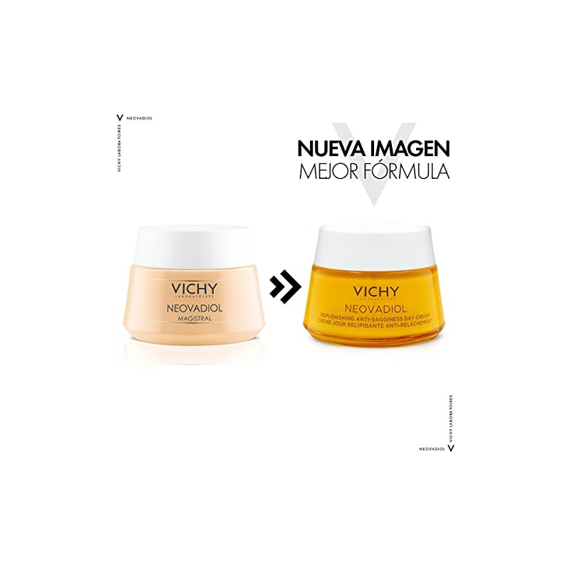 Vichy Neovadiol Post-Menopausia Crema de Día Nutritiva Antiflacidez, 50 ml