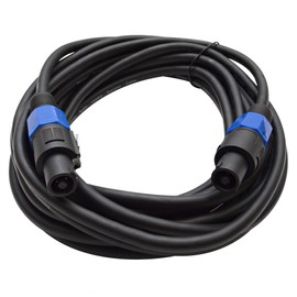 Seismic Audio - TW12S25-25 Foot Speakon to Speakon PA/DJ Speaker Cable - 2 Conductor - 12 Guage