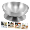 SHOWERORO Footed Ice Cream Bowl Stainless Steel Dessert Cup Ice