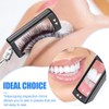 BBTO 4 Pieces Telescoping Inspection Mirror Telescoping LED Lighted Flexible