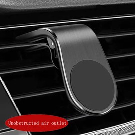 1 x Magnetic Car Mount for Alfa Romeo Giulia Giulietta 159 Stelvio 156 Mito 147 Accessories Car Styling (Alfa Romeo Black)