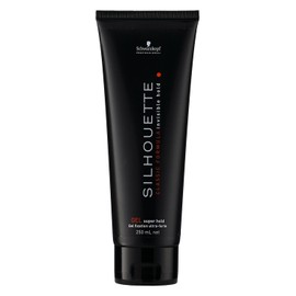 Schwarzkopf Professional Silhouette Super Hold Hair Gel for Hair Styling Extra Strong Hold Strong Definition Natural Shine Quick Drying No Residue Styling Gel Women Men 250 ml