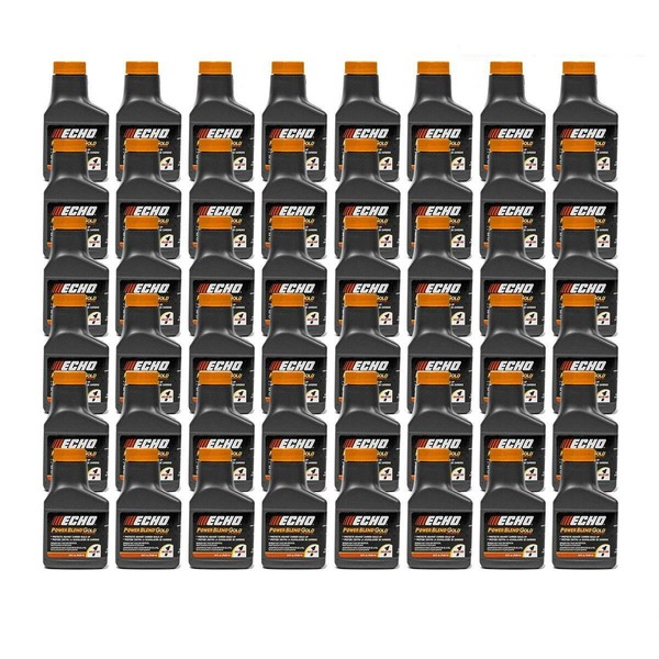 Genuine 48 Pack Echo 2.6 oz Oil Bottles 2 Cycle Mix for 1 Gallon Power Blend / 6450001