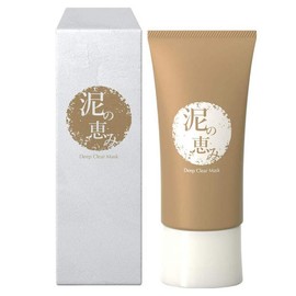 Deep Clear Mask, 2.8 oz (80 g), Easy! Tubular Mud Pack, Absorbs Dark Pores