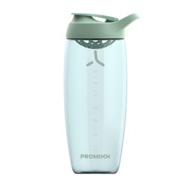 Promixx PURSUIT - Botella batidora de proteínas, botellas deportivas de alta calidad, para mezclas de proteínas y batidos de suplementos, taza coctele