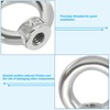 PATIKIL 6pcs M4 Lifting Eye Nuts 304 Stainless Steel Female