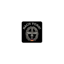 Heeresfliegertruppe Nach vorn BW Schlachtruf Barett Aufkleber 7x7cm #26592