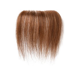 Meiverah Frontal Hairpiece for Women Light Brown Hair Extension Hairline Loss Straight Tape in Human Hair Toppers Replacement Toupee (0.78"x6.3", 6", Light Brown)
