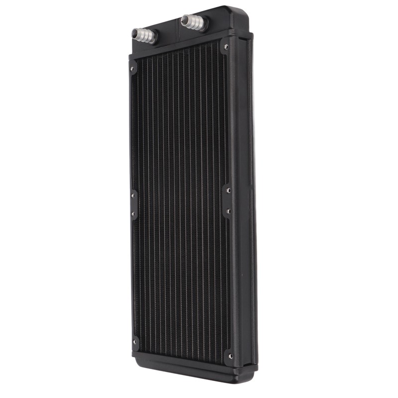 Water Cooling Radiator Frosted 18 Pipes Metal Heat Exchanger Radiator