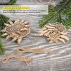 40 Pcs Wooden DIY Dream Catchers Kits, Mini Decorative Hanging