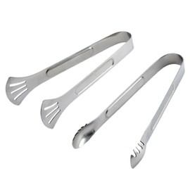 Farberware Professional Stainless Steel Mini Tongs, Versatile and Durable Set of 2