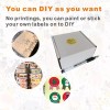 CH-BOX 50 Pack White Indestructo Shipping Mailers With Thank You