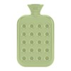 Fashy Waben-Wärmflasche, 1,2L, grün